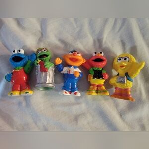 Sesame Street Character Action Figure Set
